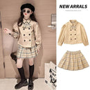 Korean Style Brownies Girls Skirt Set    S5937301 - TUZZUT Qatar Online Shopping