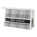 Travel Cosmetic Pouch Toiletry Bag Waterproof Leakproof Reusable Portable Zippered Bag S4628749 - TUZZUT Qatar Online Shopping