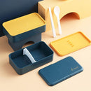 Double Layer Lunch Box S4658896 - TUZZUT Qatar Online Shopping