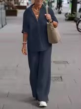 Women's Shirt Pant Set 2-Piece S301549 Women's Shirt Pant Set 2-Piece S301549