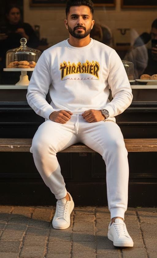 Mens Tracksuit 2 Pc Set X4238916 - TUZZUT Qatar Online Shopping