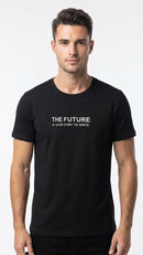 THE FUTURE Black Tshirt TS04