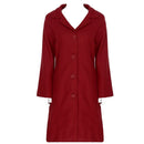 Womens Elegant Lapel Collar Single-Breasted Overcoat 75234 - TUZZUT Qatar Online Shopping