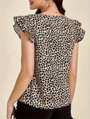 V-Neck Short-Sleeve Shirt    S13734854 - TUZZUT Qatar Online Shopping