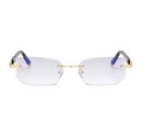 Frameless Reading Glasses Unisex Diamond Cut S1980 - TUZZUT Qatar Online Shopping