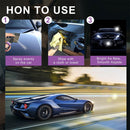 3 in 1 High Protection Quick Ceramic Coating Spray,Automotive Clear Coat Spray,Quick Coat Car Wax Polish Spray for Cars - 100ml - TUZZUT Qatar Online Shopping