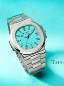 Mens Tiffany Dial Stainless Steel Watch W7699 - TUZZUT Qatar Online Shopping