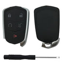 Keyless Entry Remote Key Fob Shell Case for Cadillac Escalade 5 Button C12035 - TUZZUT Qatar Online Shopping
