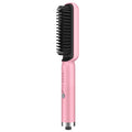 2 in 1 Hot Comb Straightener Electric Hair Straightener Hair Curler Wet Dry Use Hair Flat Irons Hot Heating Comb For Hair 3001 - Tuzzut.com Qatar Online Shopping