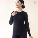 Women's Innerwear Long Sleeve Shirt in Black - Free Size - TUZZUT Qatar Online Shopping