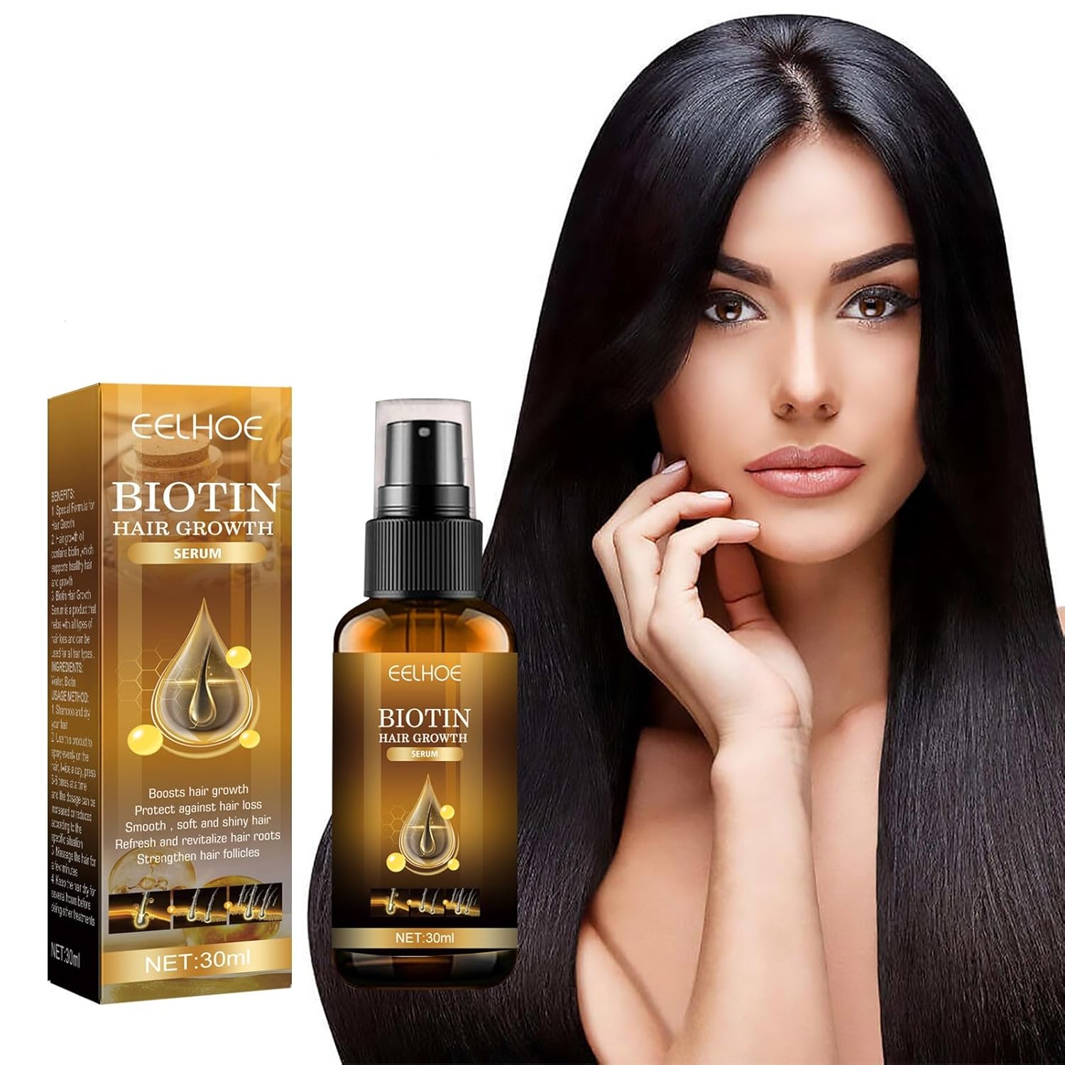 EELHOE BIOTIN Hair Growth Serum - 30ml EELHOE BIOTIN Hair Growth Serum - 30ml