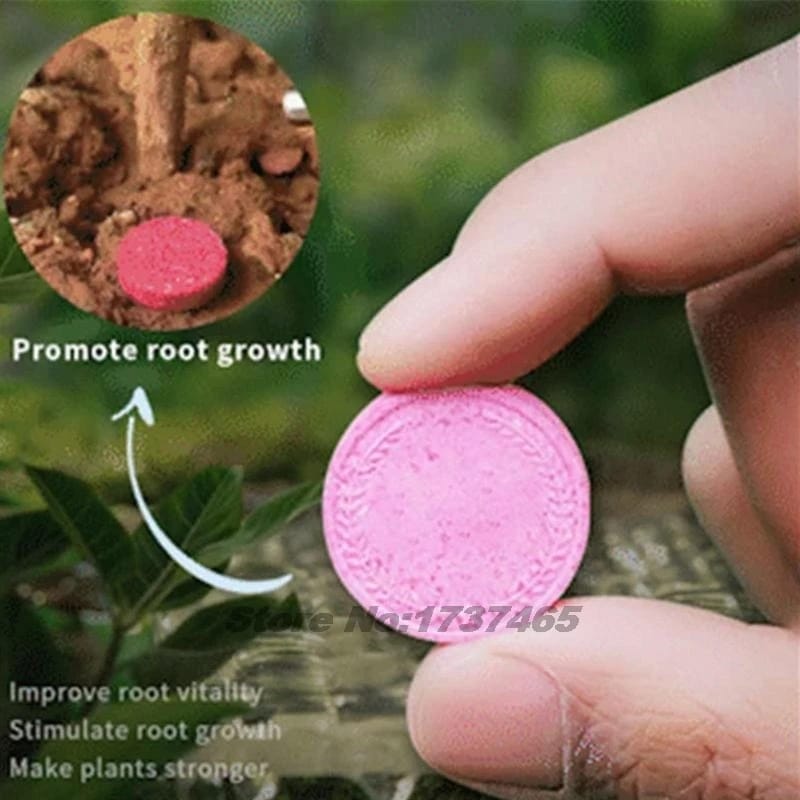 Gardening Universal Slow-Release Tablet Organic Fertilizer Plant Flowers Gardening Universal Slow-Release Tablet Organic Fertilizer Plant Flowers