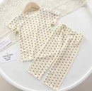 Girls Short Sleeved Summer Outfit Two-Piece Set   1694218 - TUZZUT Qatar Online Shopping