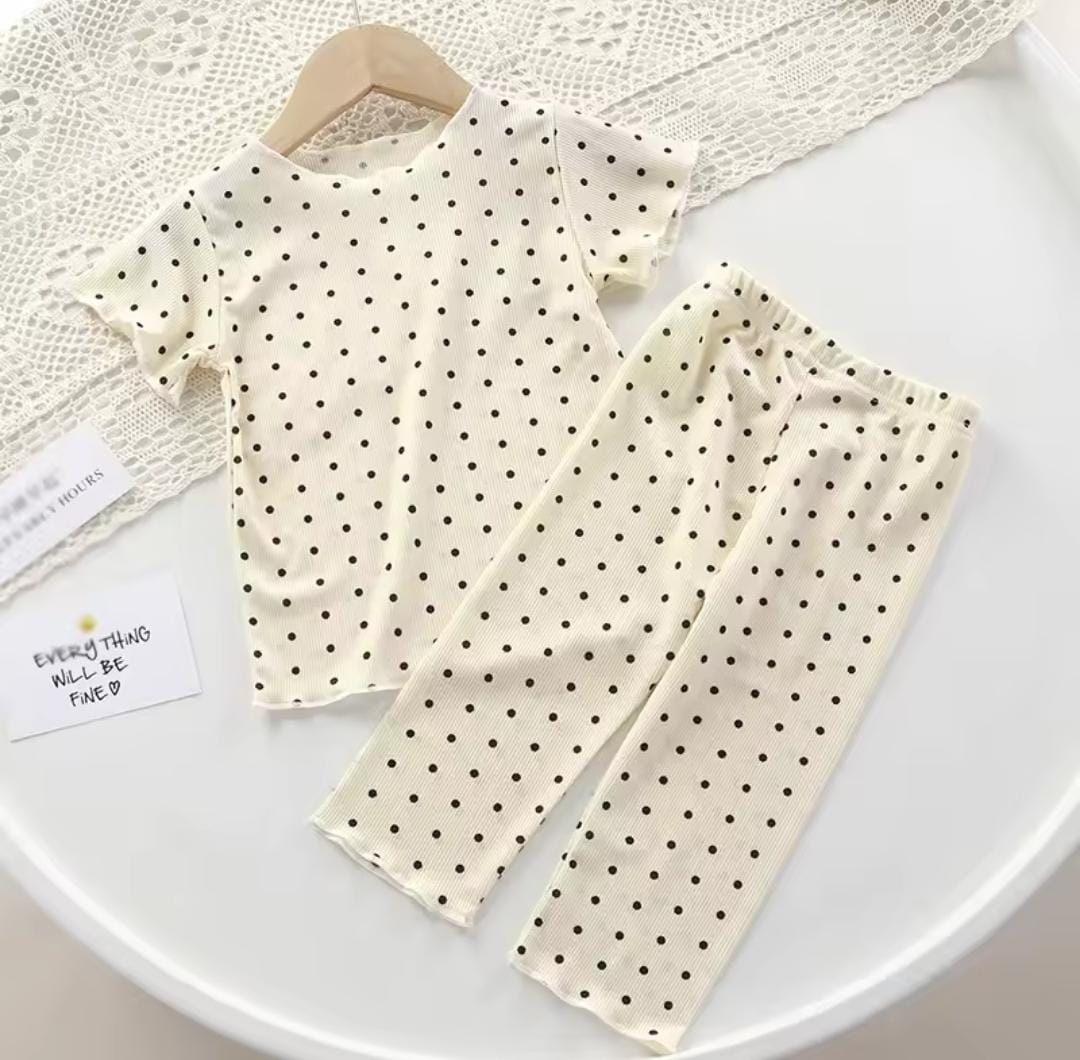 Girls Short Sleeved Summer Outfit Two-Piece Set 1694218 Girls Short Sleeved Summer Outfit Two-Piece Set 1694218