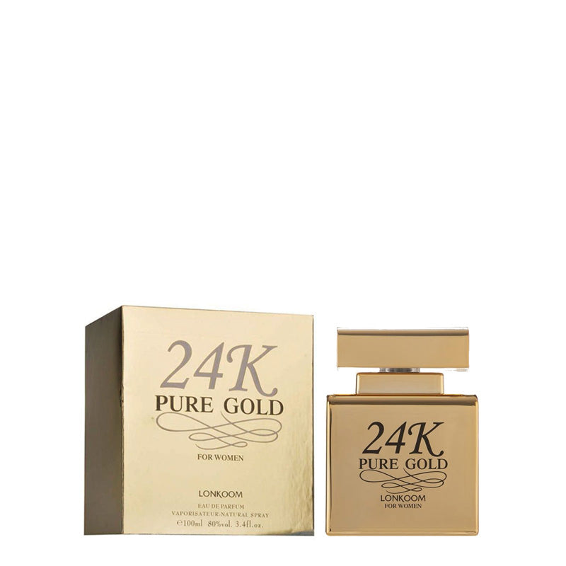 Lonkoom 24K Pure Gold For Women EDP-100ml Lonkoom 24K Pure Gold For Women EDP-100ml