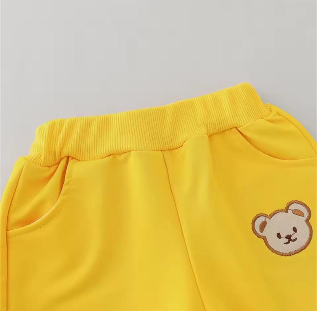 Baby Long sleeved Little Bear Embroidered Hoodie Two Piece Set 1519759 Baby Long sleeved Little Bear Embroidered Hoodie Two Piece Set 1519759