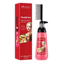 Straight hair combStraightener Hair Cream With CombHair straightening cream 150ml - Tuzzut.com Qatar Online Shopping