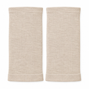 Unisex Beige Elastic Knitted Knee Warmers & Support – 1 Pair L09