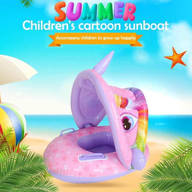 Baby Boat Sun Protection Sun Shark Design with Handles(70cm 27’’)S3620269 - TUZZUT Qatar Online Shopping