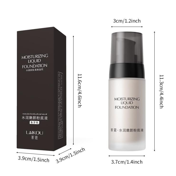 Long Lasting Perfection Waterproof Moisturing Flawless Liquid Foundation 40ml