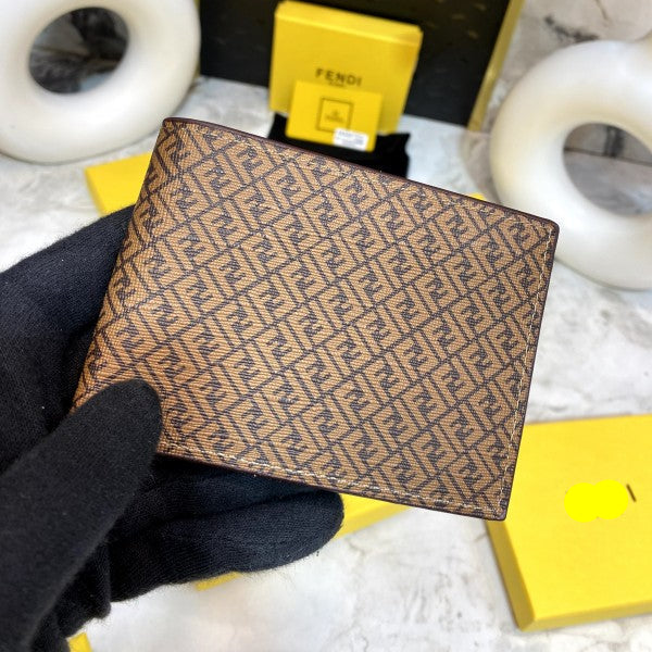 Printed High Clutch Purse 60223 Coffee Printed High Clutch Purse 60223 Coffee