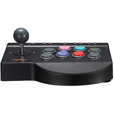 PXN 0082 Arcade Stick, Arcade Fight Stick - 8-Button Gaming Fighting Joystick - TUZZUT Qatar Online Shopping