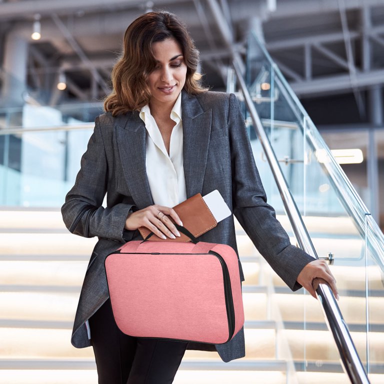 Document Organizer Bag Pink 112865 Document Organizer Bag Pink 112865
