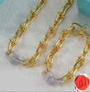 Women Fashion Gold Colour Necklace And Bracelet X4774066 - TUZZUT Qatar Online Shopping