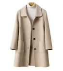 Womens Soft Comfortable Wool Coat 164701 - TUZZUT Qatar Online Shopping