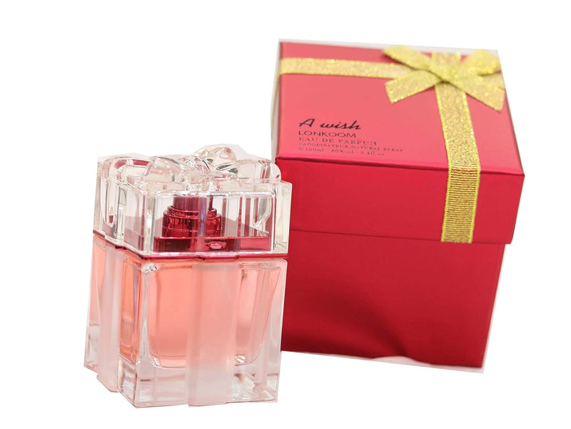 Lonkoom A Wish Red Fragrance for Women 3.4 oz EDP Spray