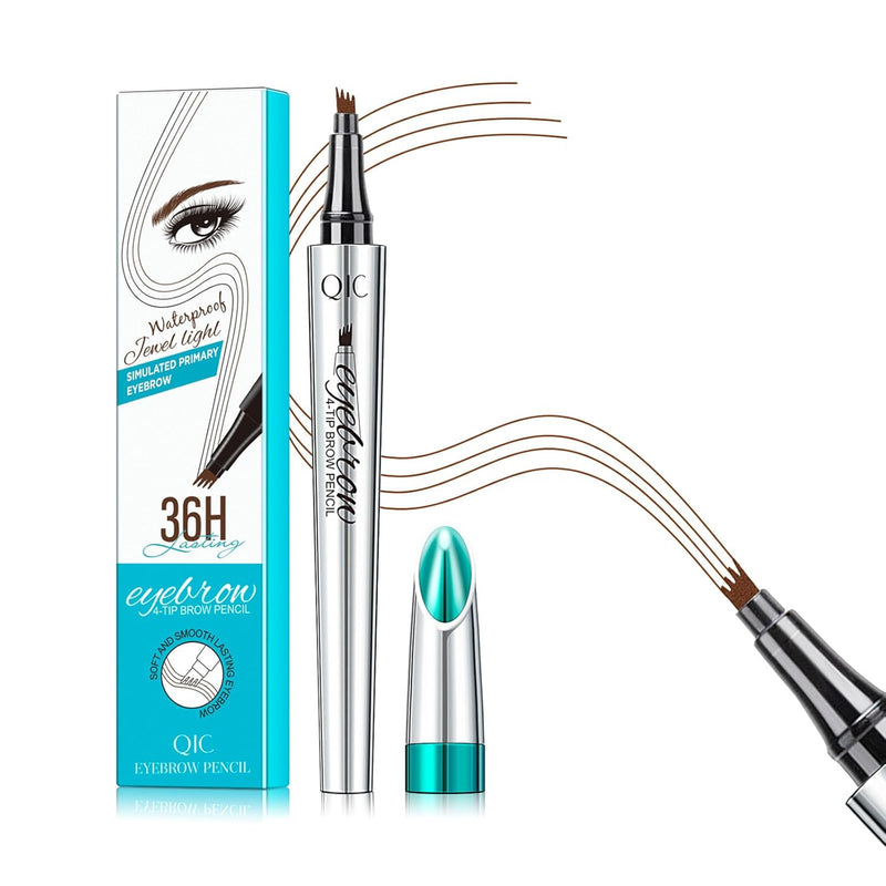 QIC Eyebrow 4 Tip Brow Pencil - TUZZUT Qatar Online Shopping
