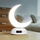 Equantu- SQ902 Colorful Moon Lamp Quran Speaker - Quran Learning |One Click SET Azan | Azan Clock| Colorful Light| Multi Mode - Tuzzut.com Qatar Online Shopping