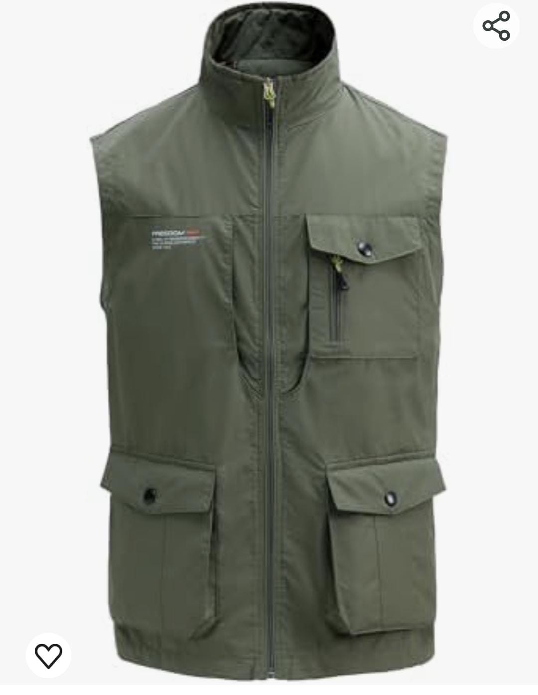 Men's Outdoor Summer Lightweight Multi-pockets Waistcoat S3011482 Men's Outdoor Summer Lightweight Multi-pockets Waistcoat S3011482