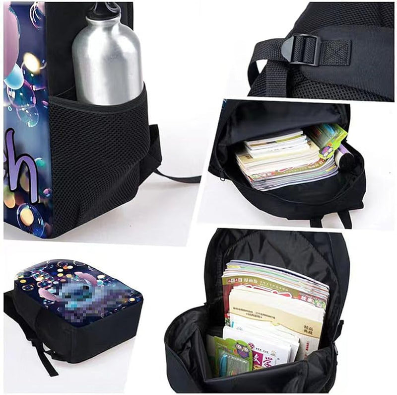 3 pc Kids Backpacks set  Anime Game fashion School Bag  - S4653607