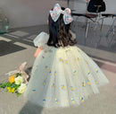 Girls Princess Skirt Floral Dress   295903 - TUZZUT Qatar Online Shopping
