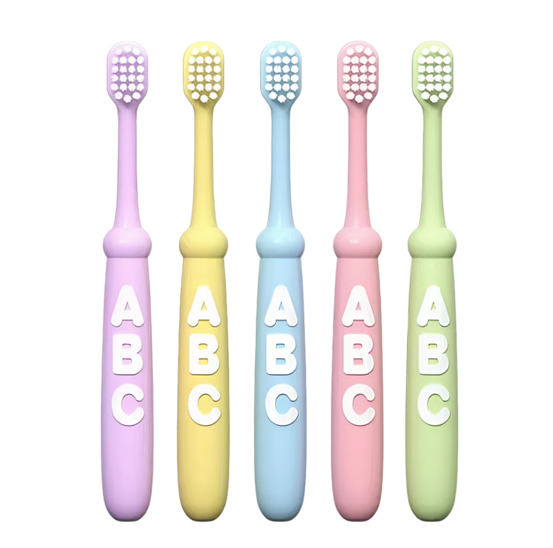 4pcs ABC Toothbrush For (6-12) Years Old Kids M2241 - TUZZUT Qatar Online Shopping
