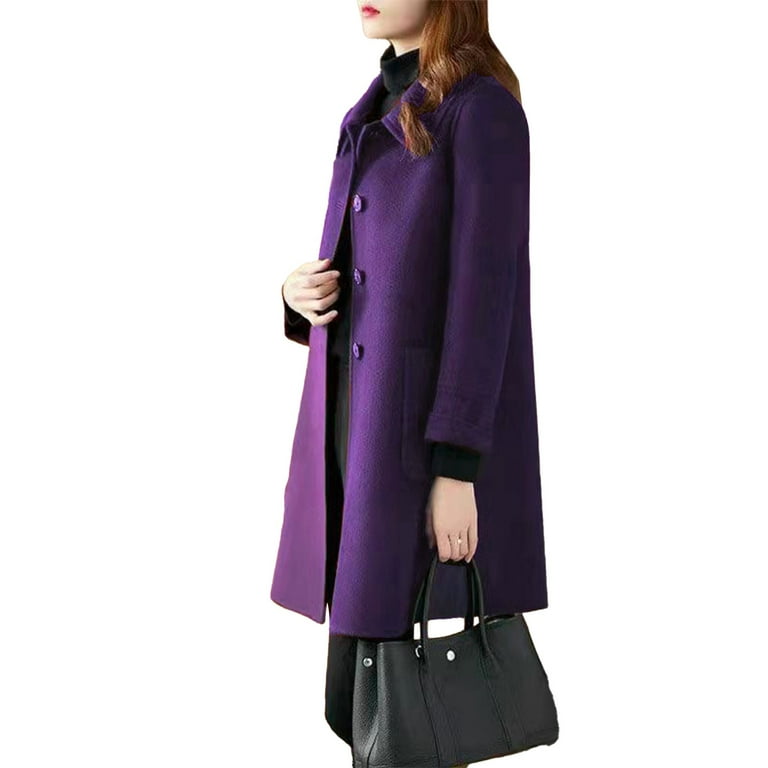 zuwimk Long Coats  Women H8524796 M