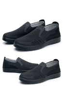 Fashion Slip-on Men's Canvas Shoes Breathable Lightweight Comfortable Men's Loafers Summer Casual Shoes Lazy Flat Shoes   S4771525 - TUZZUT Qatar Online Shopping