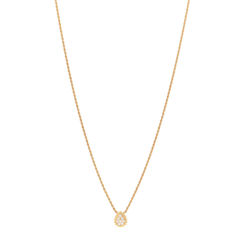 Serpent Bohème Yellow Gold Diamond Necklace BN8800 - TUZZUT Qatar Online Shopping