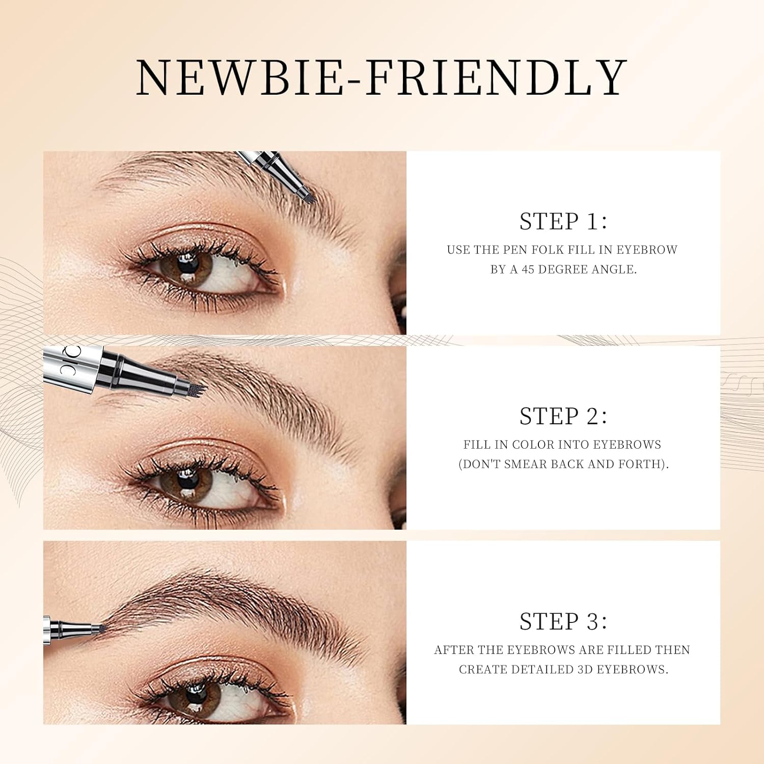 QIC Eyebrow 4 Tip Brow Pencil QIC Eyebrow 4 Tip Brow Pencil