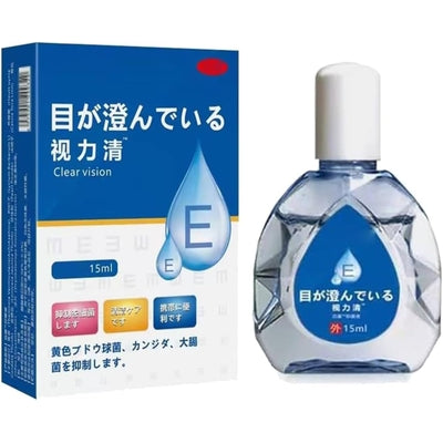 Japanese Anti-Fatigue Eye Drops 15ml – Brightening & Myopia Relief Eye Care Solution Japanese Anti-Fatigue Eye Drops 15ml – Brightening & Myopia Relief Eye Care Solution