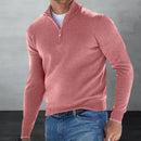 Men Fall Winter Sweater Zipper Warm Top   S9742013 - TUZZUT Qatar Online Shopping
