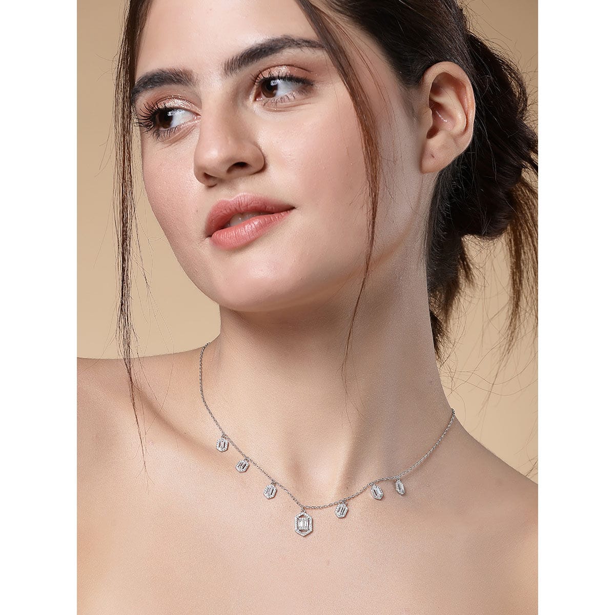 Trinket Necklace Earrings and Finger Ring Set S4596696 Trinket Necklace Earrings and Finger Ring Set S4596696