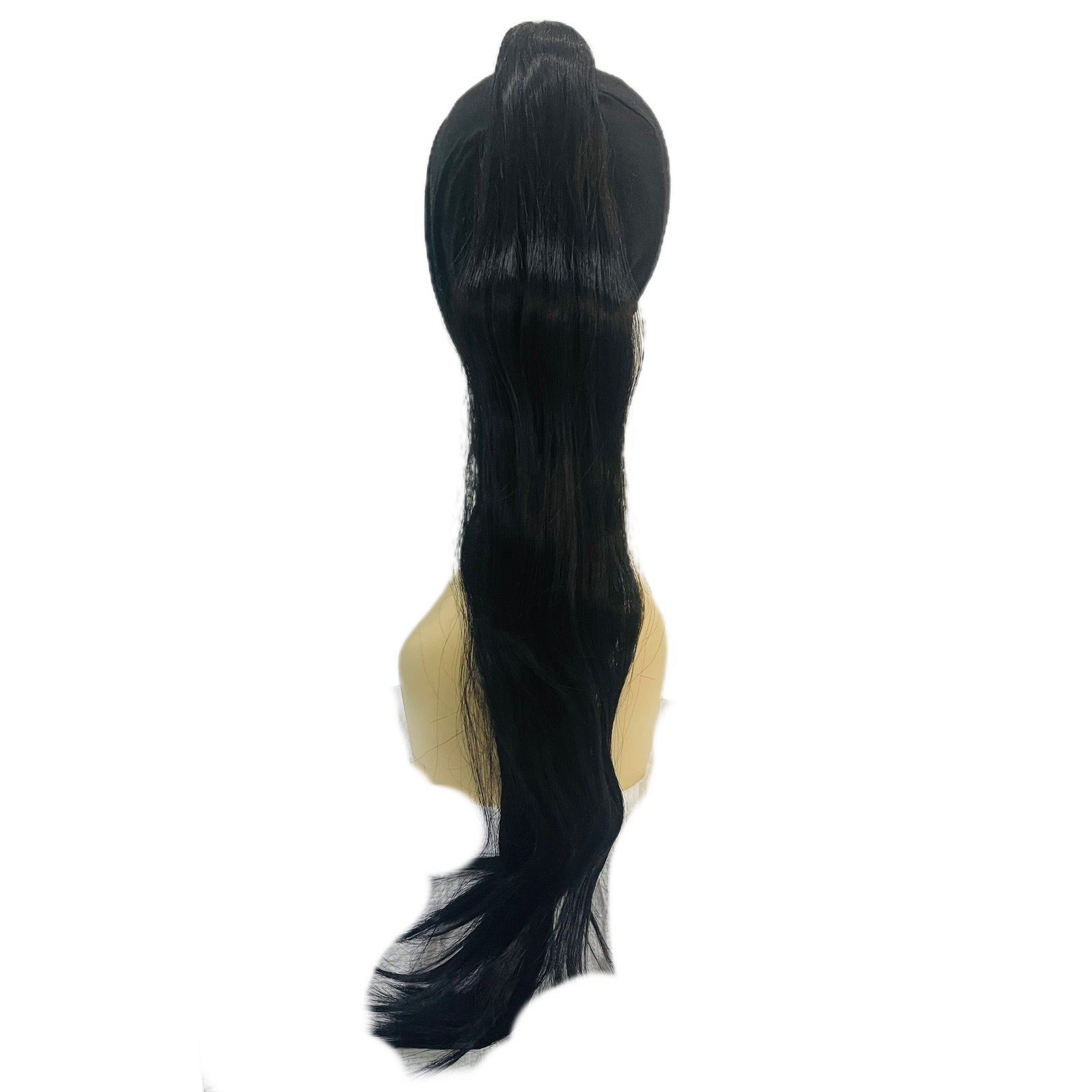 Synthetic Long Straight Claw Clip On Ponytail Hair - oy63 Synthetic Long Straight Claw Clip On Ponytail Hair - oy63