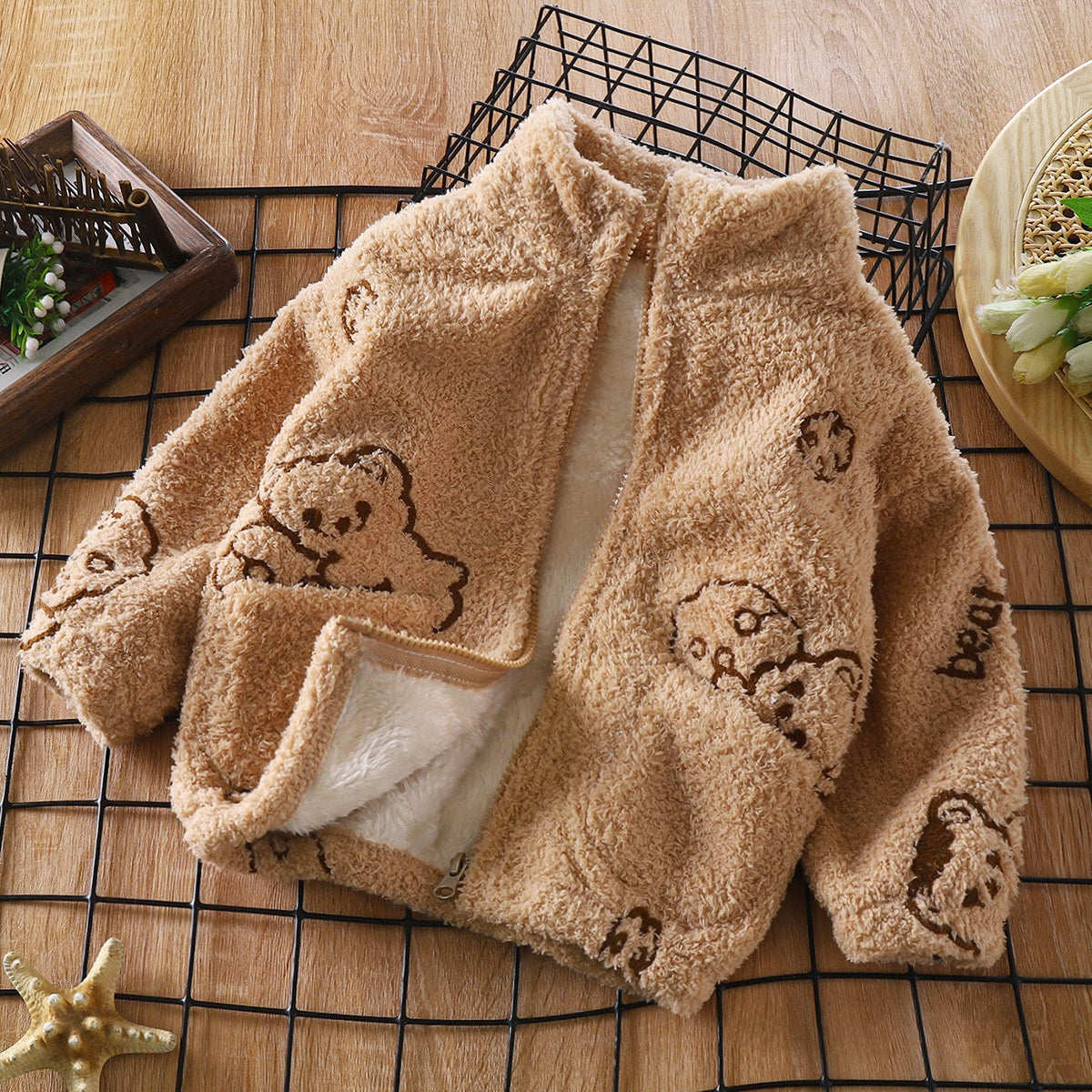 Boys/Girls Teddy Coat 10-11Y 468747 Boys/Girls Teddy Coat 10-11Y 468747