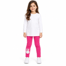 Girls’ Hot Pink Bunny Print Leggings 1555231 - 6–7 Years