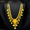 Turkish Coin Necklce Chain Gold Plated Ethnic Wedding Jewelry for Bridal Arabic Tassel Collar Women Accessory Party Gifts N974 - TUZZUT Qatar Online Shopping