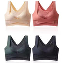 Back Elastic Push-up Lingerie Soft Breathable Padded Wireless Lady Sport Bra Mod103 - TUZZUT Qatar Online Shopping