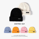winter Acrylic letter Thicken knitted hat warm hat Skullies cap beanie hat for men and Women 479750 - TUZZUT Qatar Online Shopping