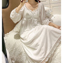 Women 's Long Sleeve Sleep Dress M 588366 - TUZZUT Qatar Online Shopping